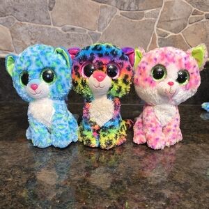 Ty Beanie Boos 3 Cat Set